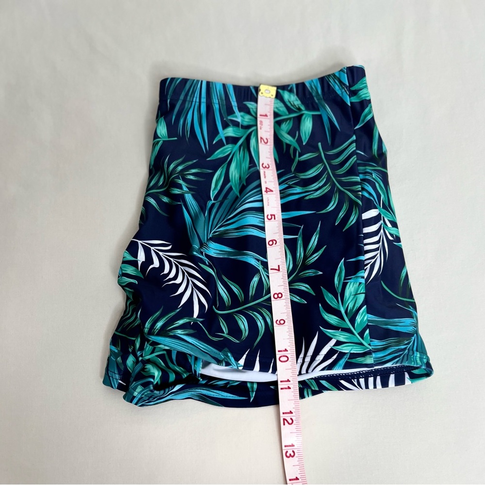 Daci Classic Fashion Two Piece Long Sleeve Swim Top Size XL Built In Bra - Picture 4 of 12